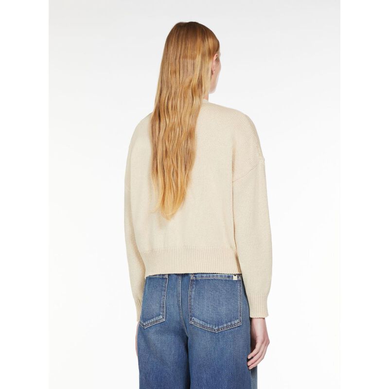 Weekend Max Mara Teulada Cotton Knit Cardigan image number 1